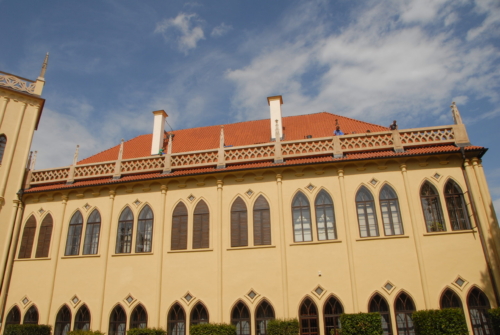 Osazování fiál - Místodržitelský letohrádek v Praze