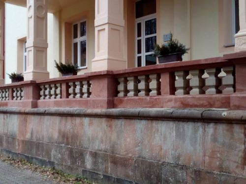 Balustráda pro dětský domov v Dolním Lánově